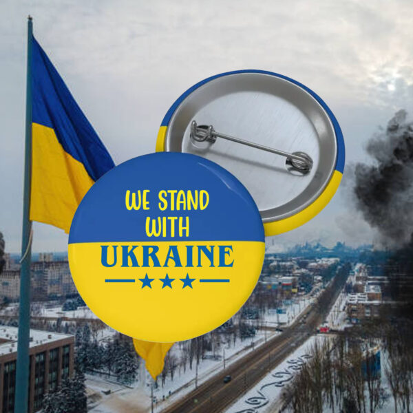 Freedom for Ukraine Button