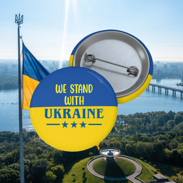 Freedom for Ukraine Button1