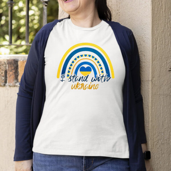 I Stand With Ukraine 2025 T-Shirt For Women Or Men