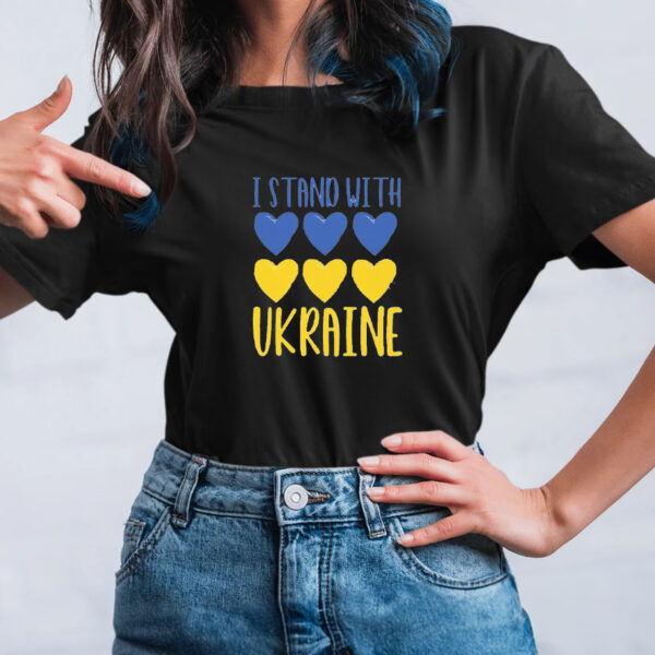 I Stand With Ukraine T-Shirt1