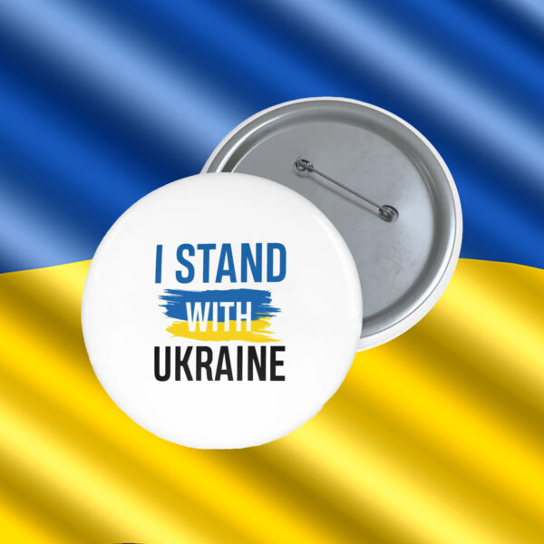 I stand with Ukraine - Support Ukraine Button4