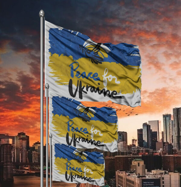 Peace for Ukraine 2025 Flag1