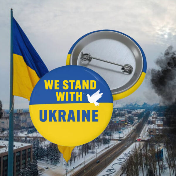 Peace for Ukraine Button