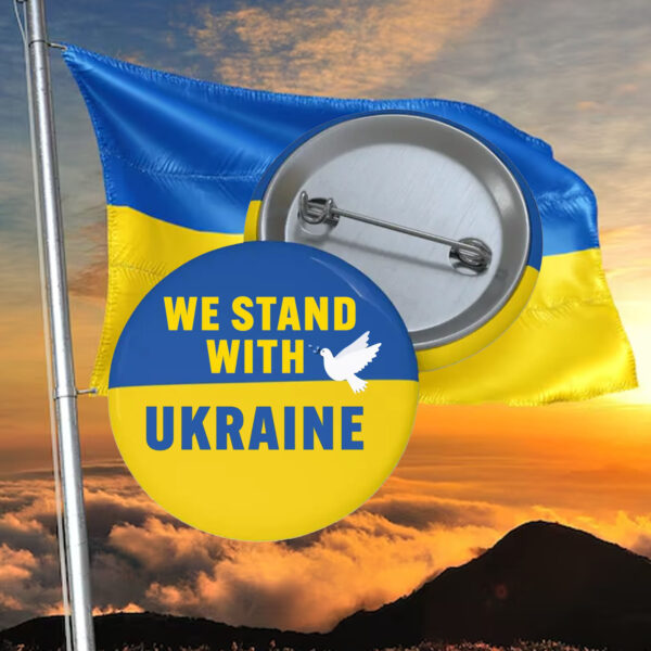 Peace for Ukraine Button2