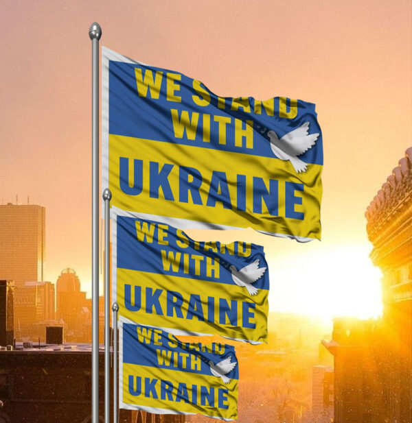 Peace for Ukraine Flag