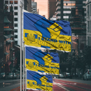Stand With Ukraine New Flag