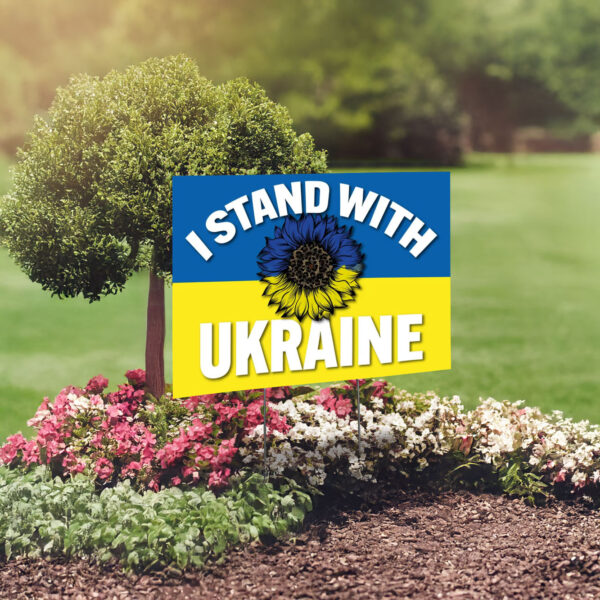 Stop War in Ukraine Yard Sign