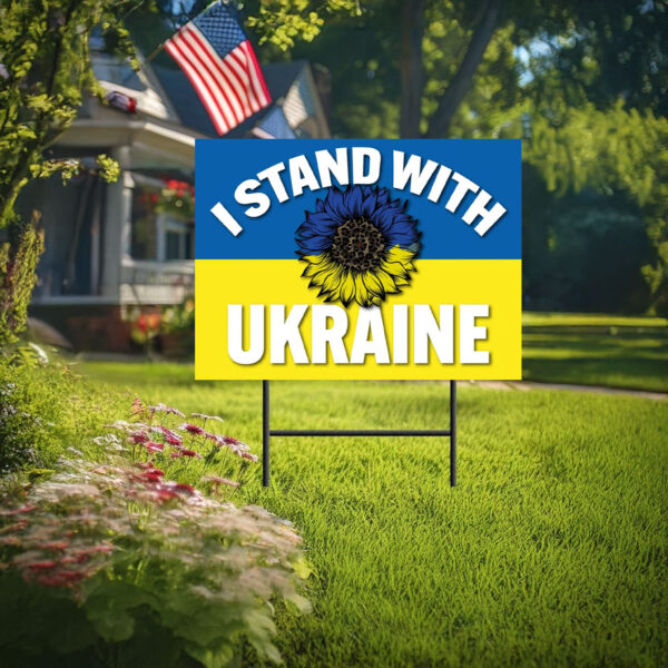 Stop War in Ukraine Yard Sign