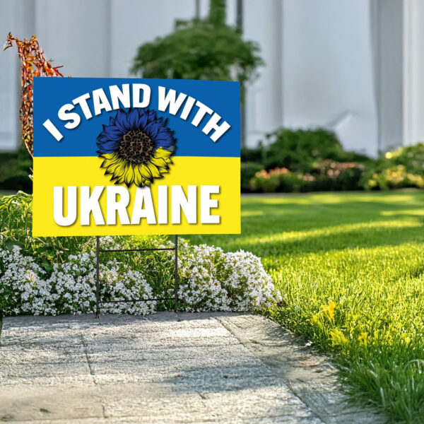 Stop War in Ukraine Yard Sign