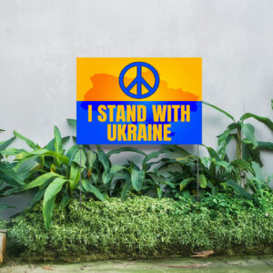 Support for Ukraine Yard Sign