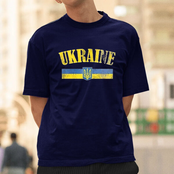 Ukraine Flag T-Shirt - Proud Ukrainian