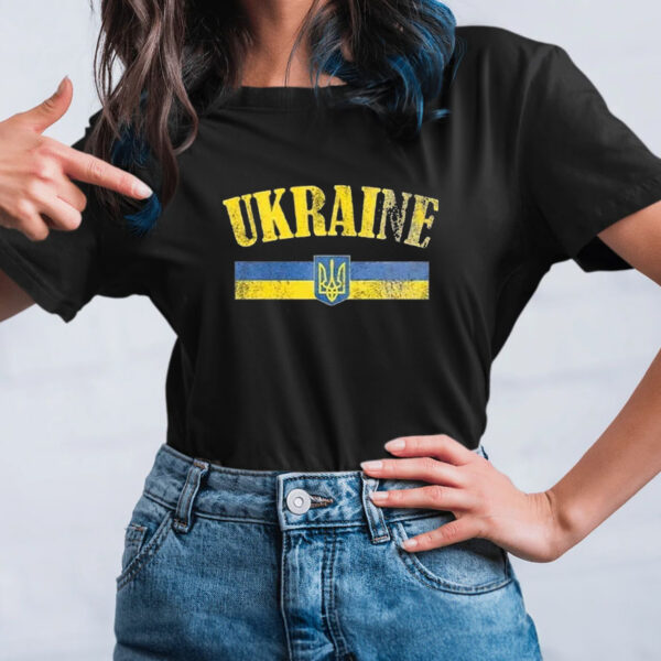 Ukraine Flag T-Shirt - Proud Ukrainian