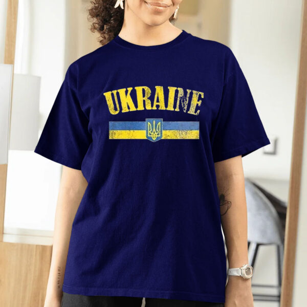 Ukraine Flag T-Shirt - Proud Ukrainian