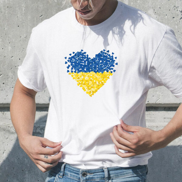 Ukraine Heart T-Shirt1