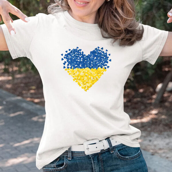 Ukraine Heart T-Shirt1