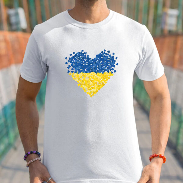 Ukraine Heart T-Shirt4