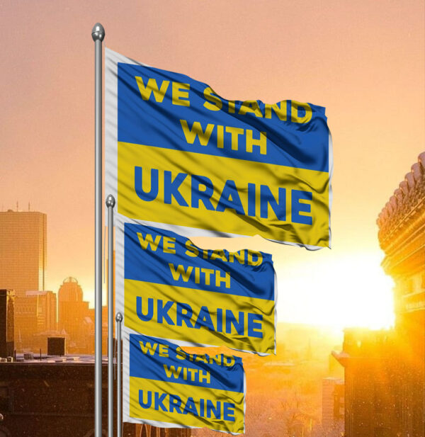 We Stand With Ukraine Sunflower