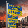 We Stand With Ukraine Sunflower Flag1