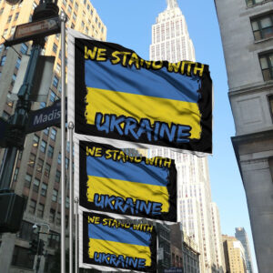 We Stand With Ukraine - Support Ukraine Flag1